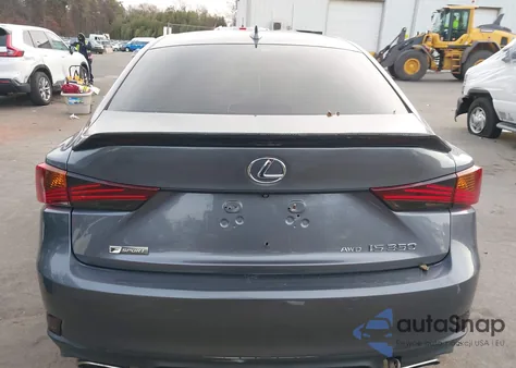 2018 Lexus Is 350 from USA, damaged, VIN JTHCZ1D21J5014853